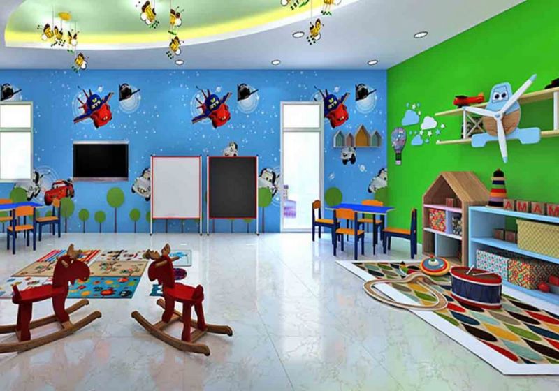 thiết kế trường mầm non đẹp